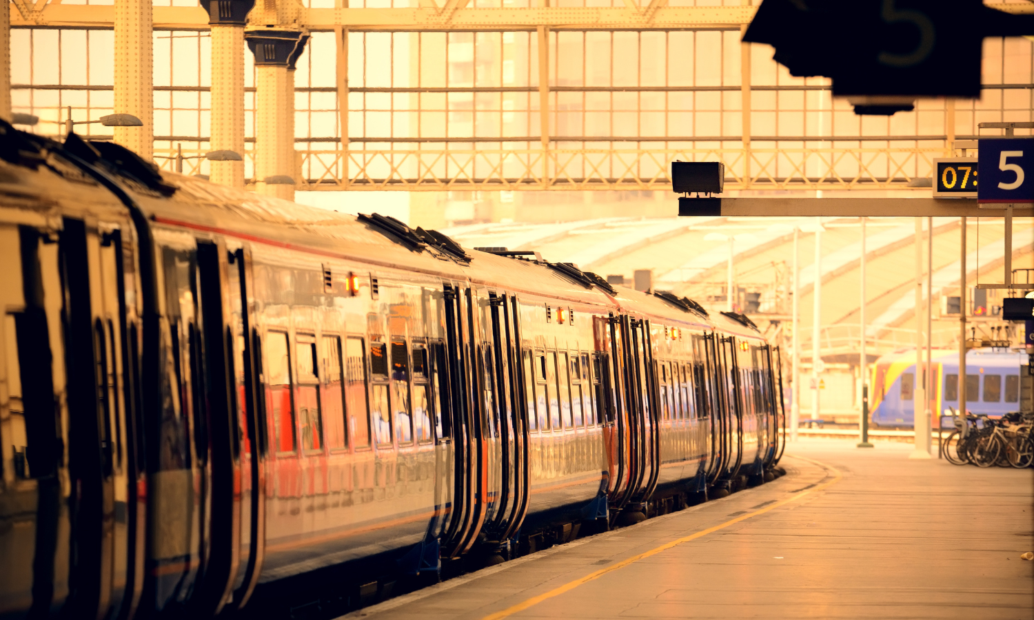 train in station